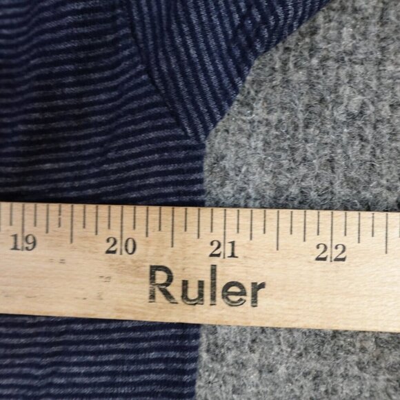 Santa Barbara California T-shirt Medium Blue Striped Vintage Embroidered Cotton - Picture 10 of 10